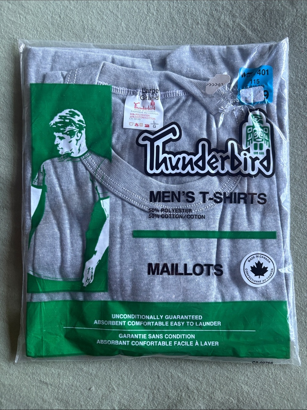 Vintage Thunderbird Men’s ringer T-Shirt – Gray